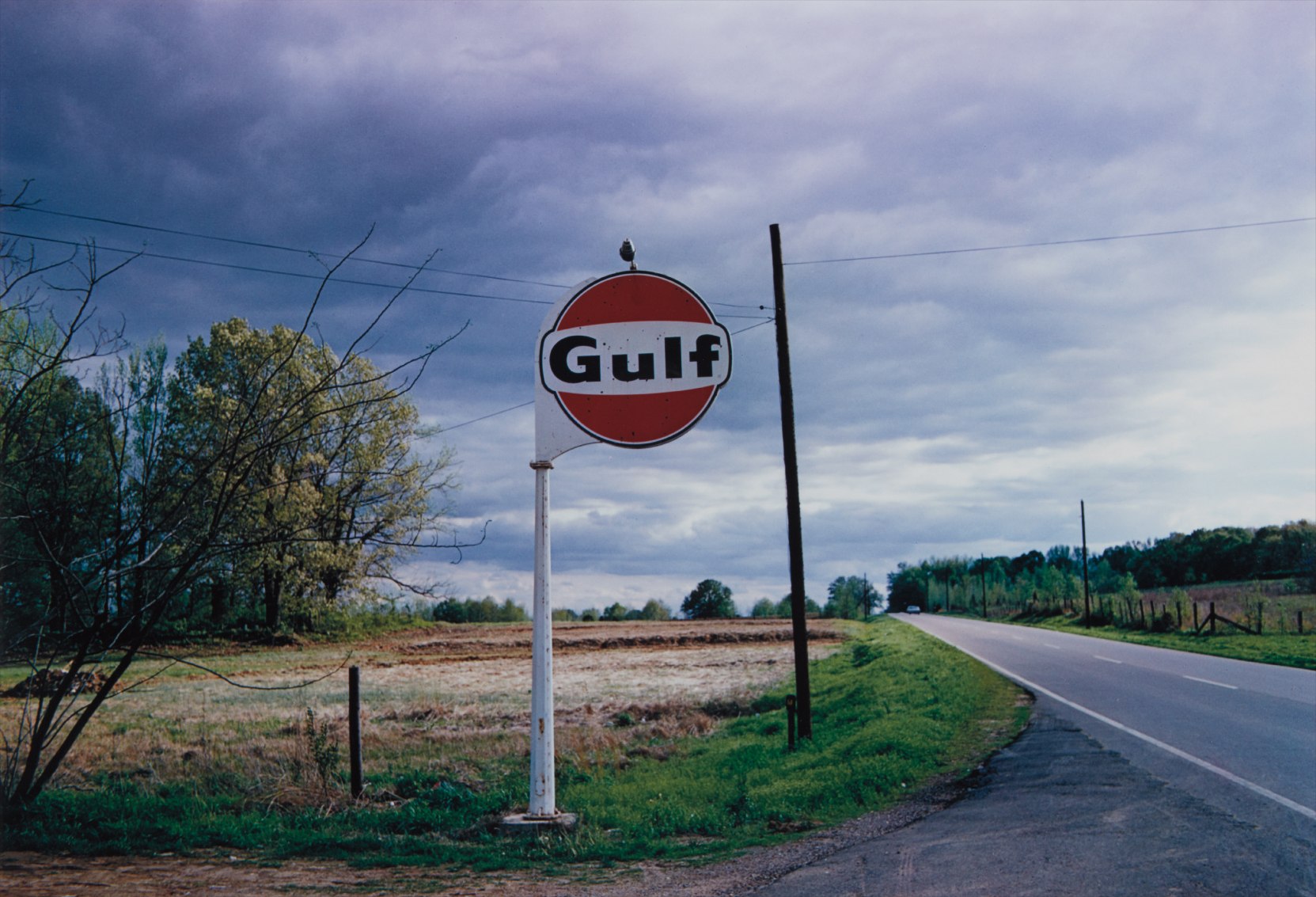 William Eggleston — Tennessee (Gulf Sign)