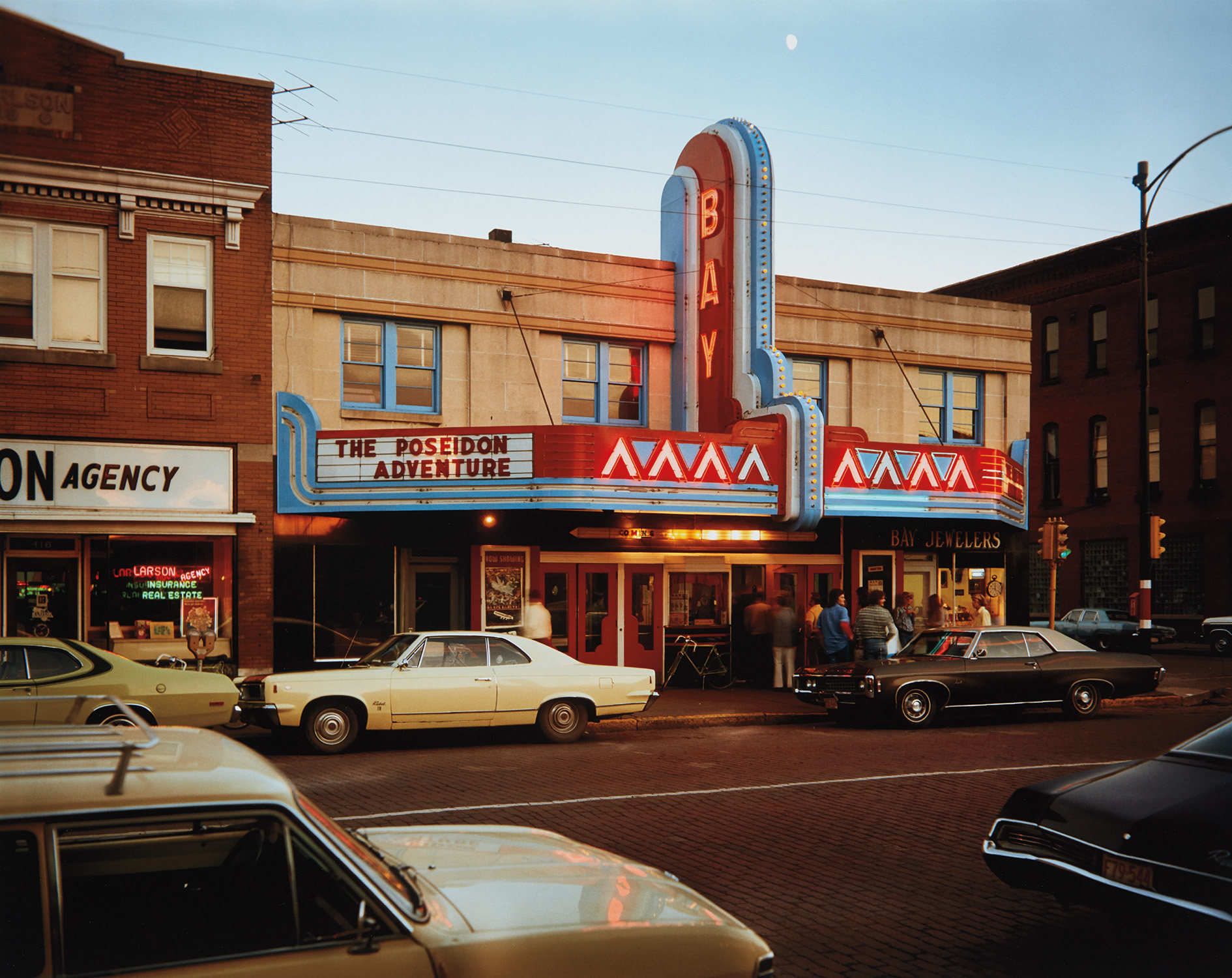 Stephen Shore — 2nd St., Ashland, Wisconsin, July 9, 1973