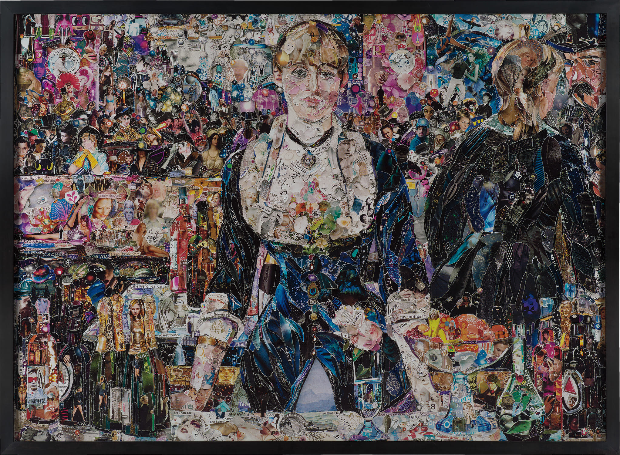 Vik Muniz — A Bar at the Folies Bergère, after Edouard Manet, from Pictures of Magazines 2