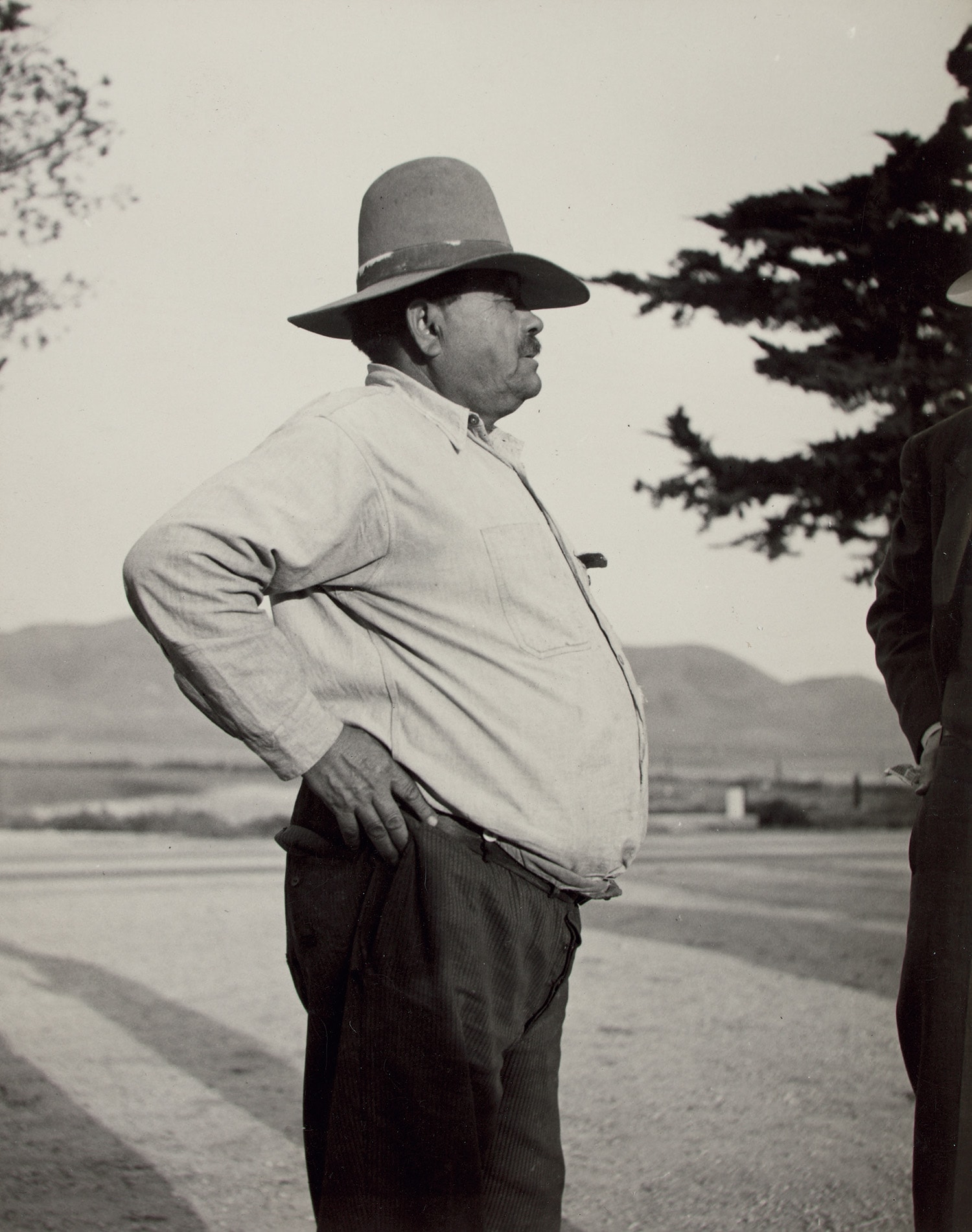 Dorothea Lange — Pea Contractor, Nipomo, California