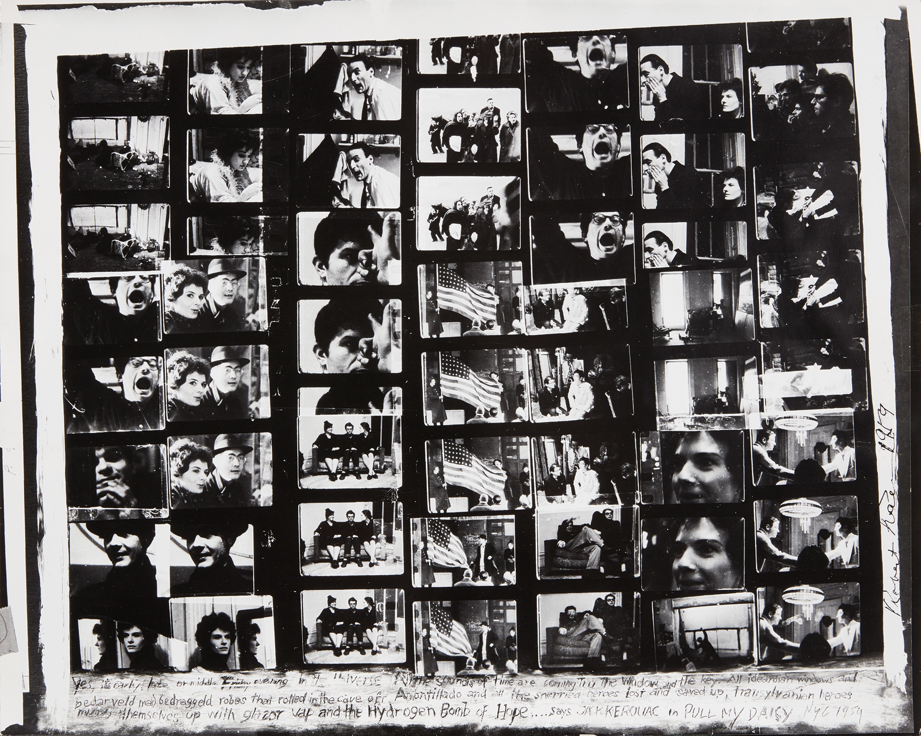 Robert Frank — Film Strips from 'Pull My Daisy'