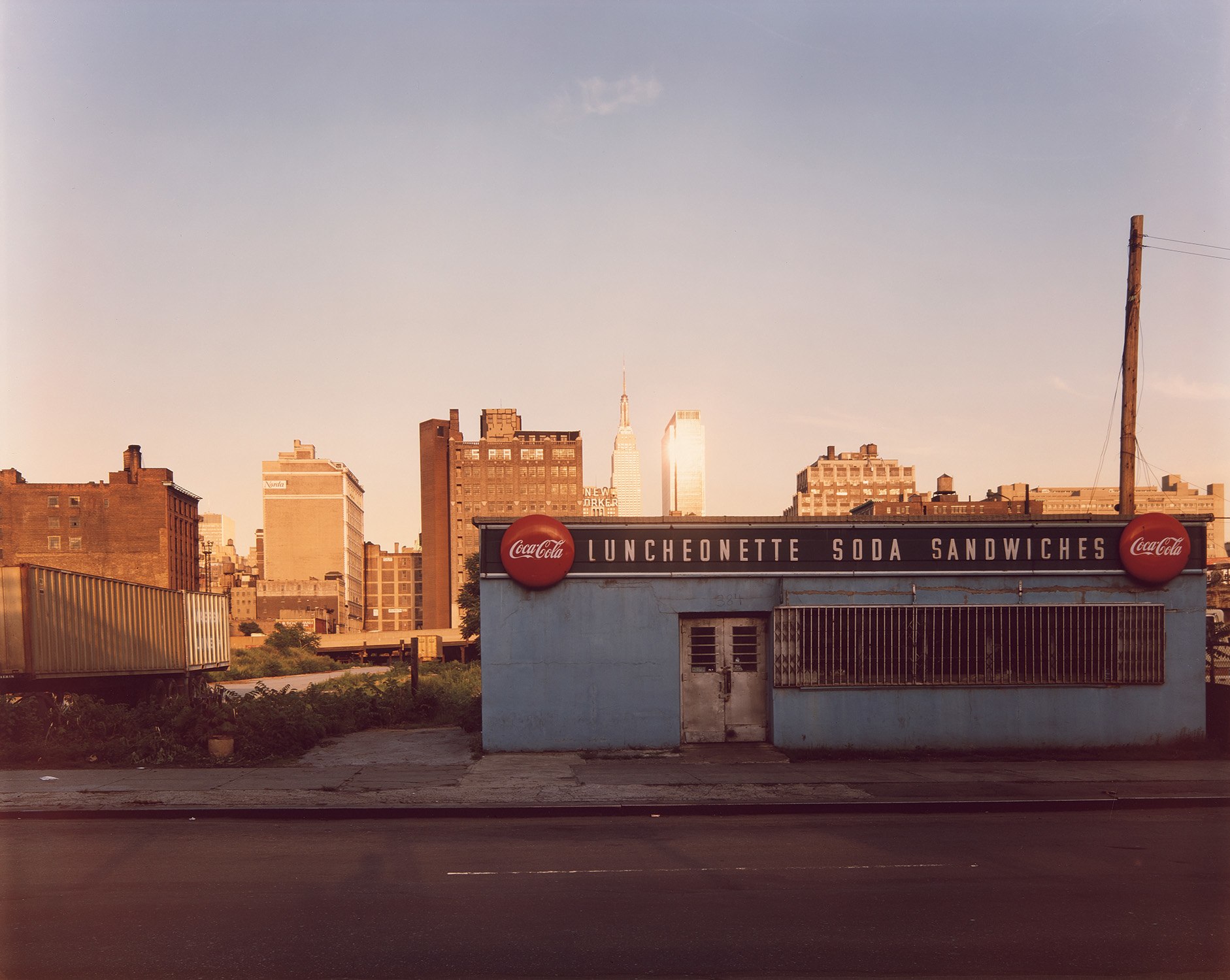 Luncheonette, 12th Ave between 34th & 35th streets, New York City from Empire State