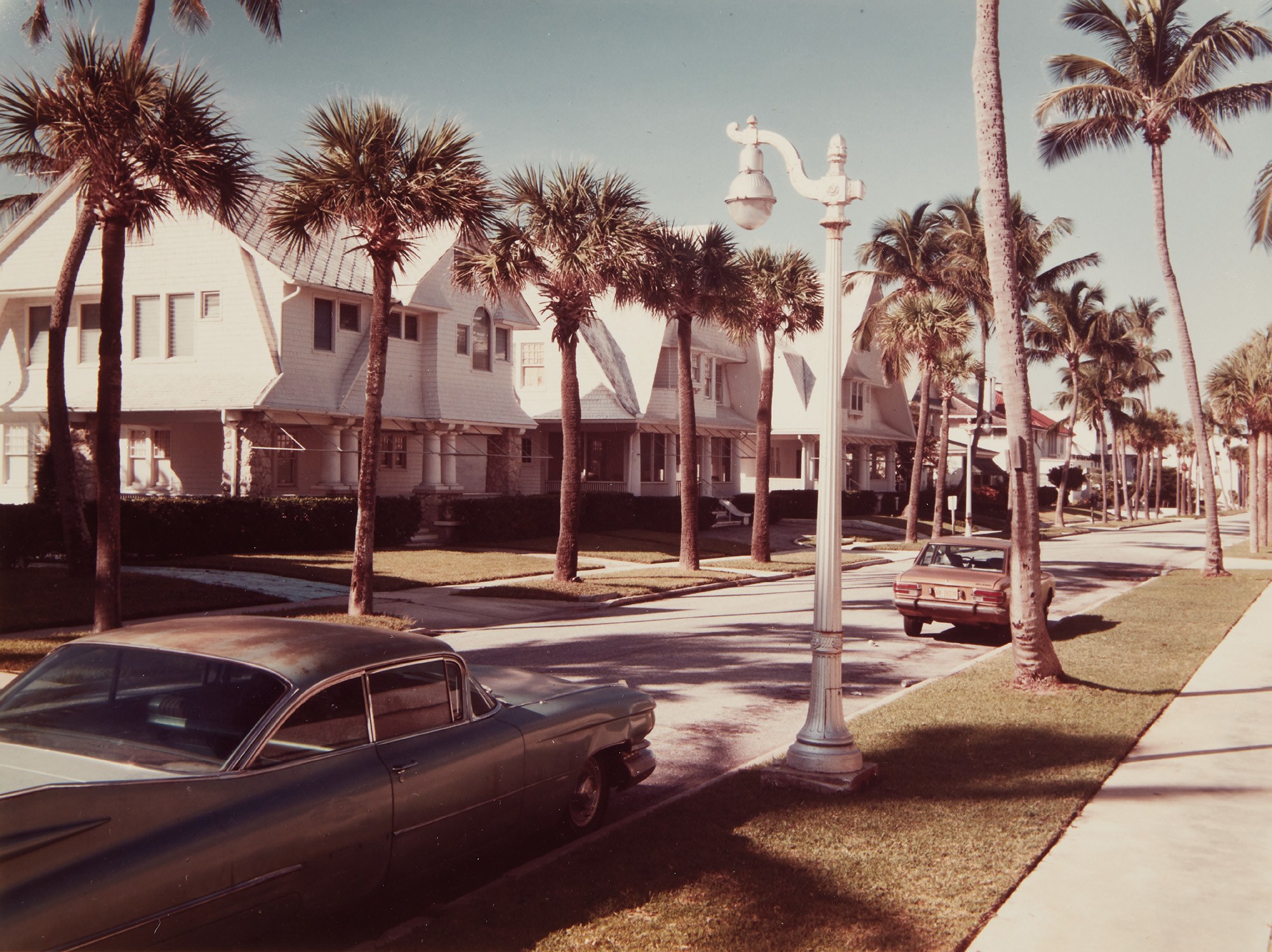 Stephen Shore — Sunset Avenue, Palm Beach, Florida, October 28, 1973