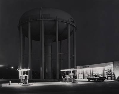 Petit's Mobil Station and Watertower, Cherry Hill, New Jersey