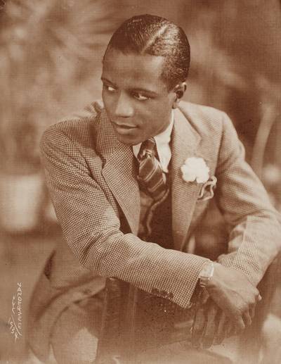 Portrait of a Young Man with Boutonniere, Harlem