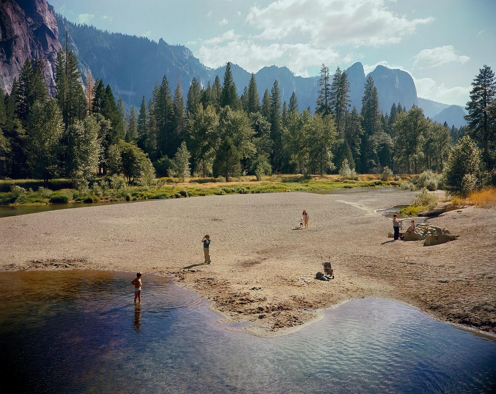 Merced River, Yosemite National Park, California, August 13, 1979