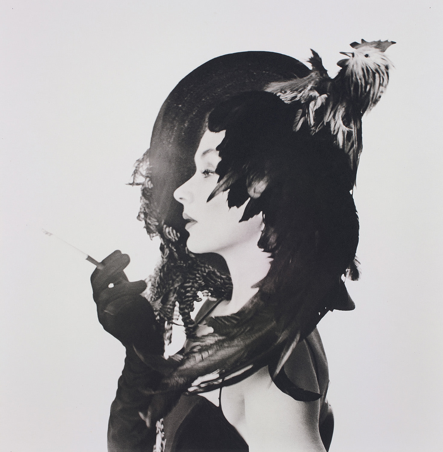 Irving Penn — Woman in Chicken Hat (Lisa Fonssagrives-Penn) (A), New York