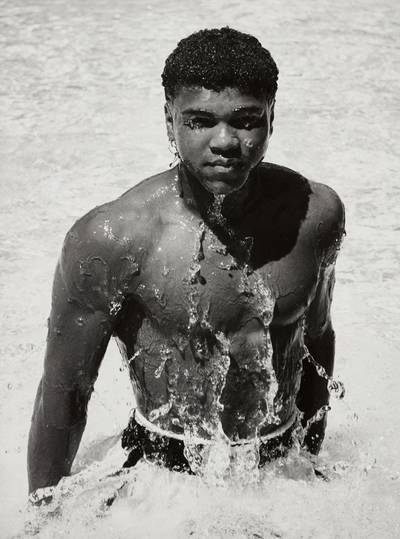 Ali Swimming Pool Jump (eyes open)