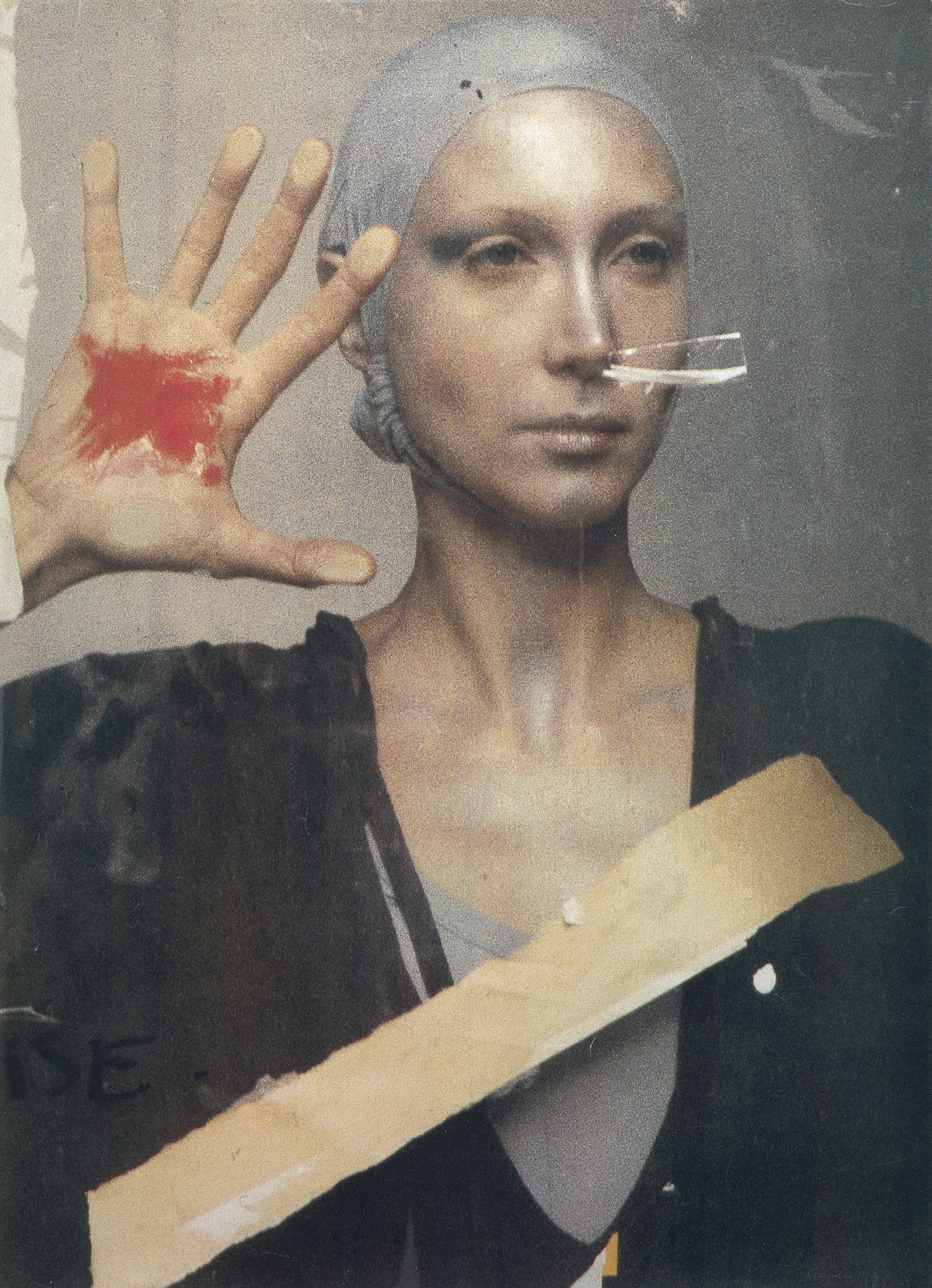 Deborah Turbeville — Stigmata: Isabella at Ecole Des Beaux Arts, Paris