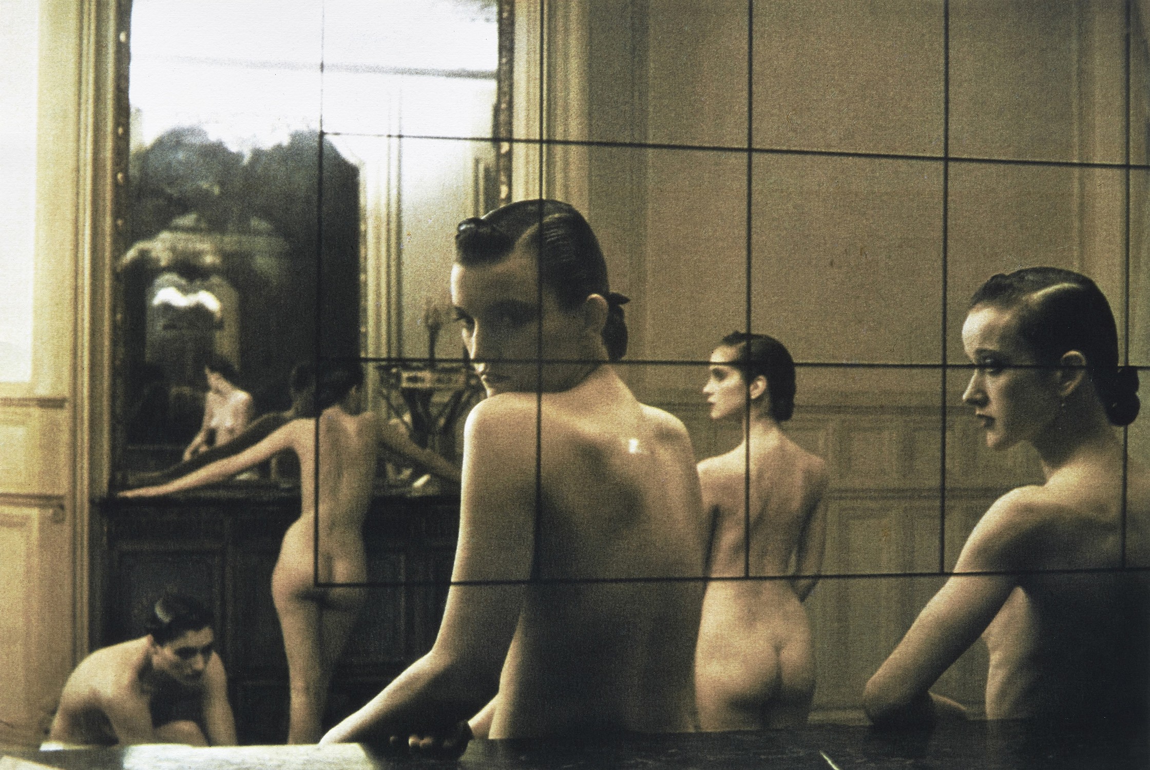 Deborah Turbeville — Five Girls in a Room in Pigalle, Paris, VOGUE Italia