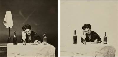 Diptych: Studies of the Comtesse Castiglione