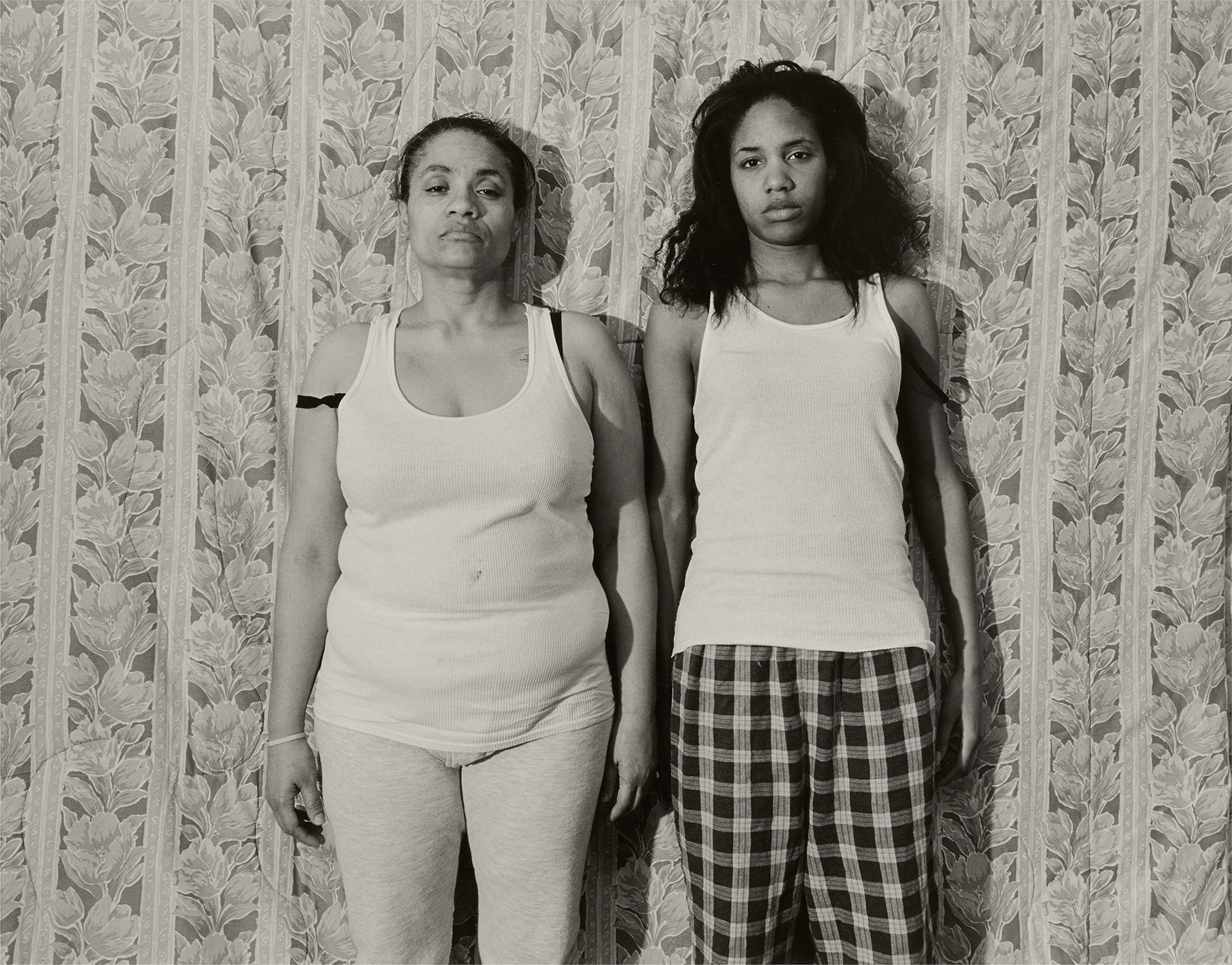 LaToya Ruby Frazier — Momme (floral comforter) from Notion of Family