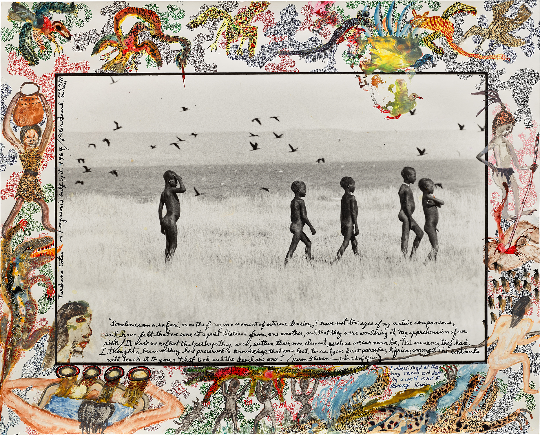 Turkana Totes on Fergusons Golf Spit