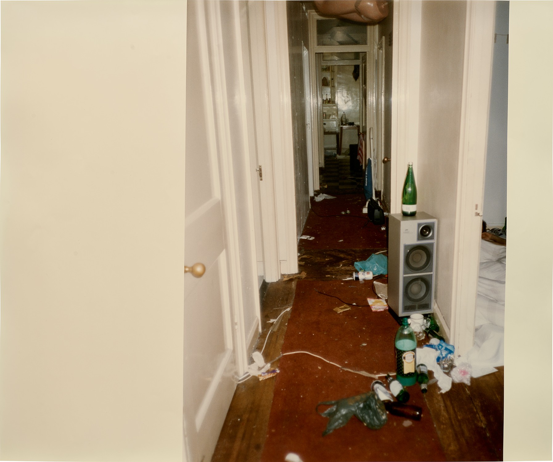 Wolfgang Tillmans — trashed flat - corridor