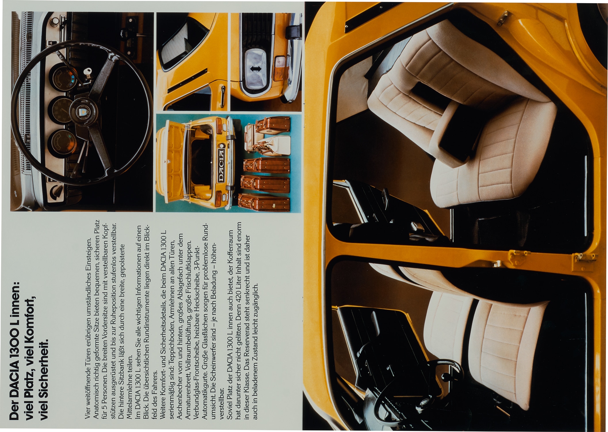 Brochure for Dacia 1300I, Dacia 1300 . . . Douglas M. Parker Studio, Glendale, California August 5, 2005