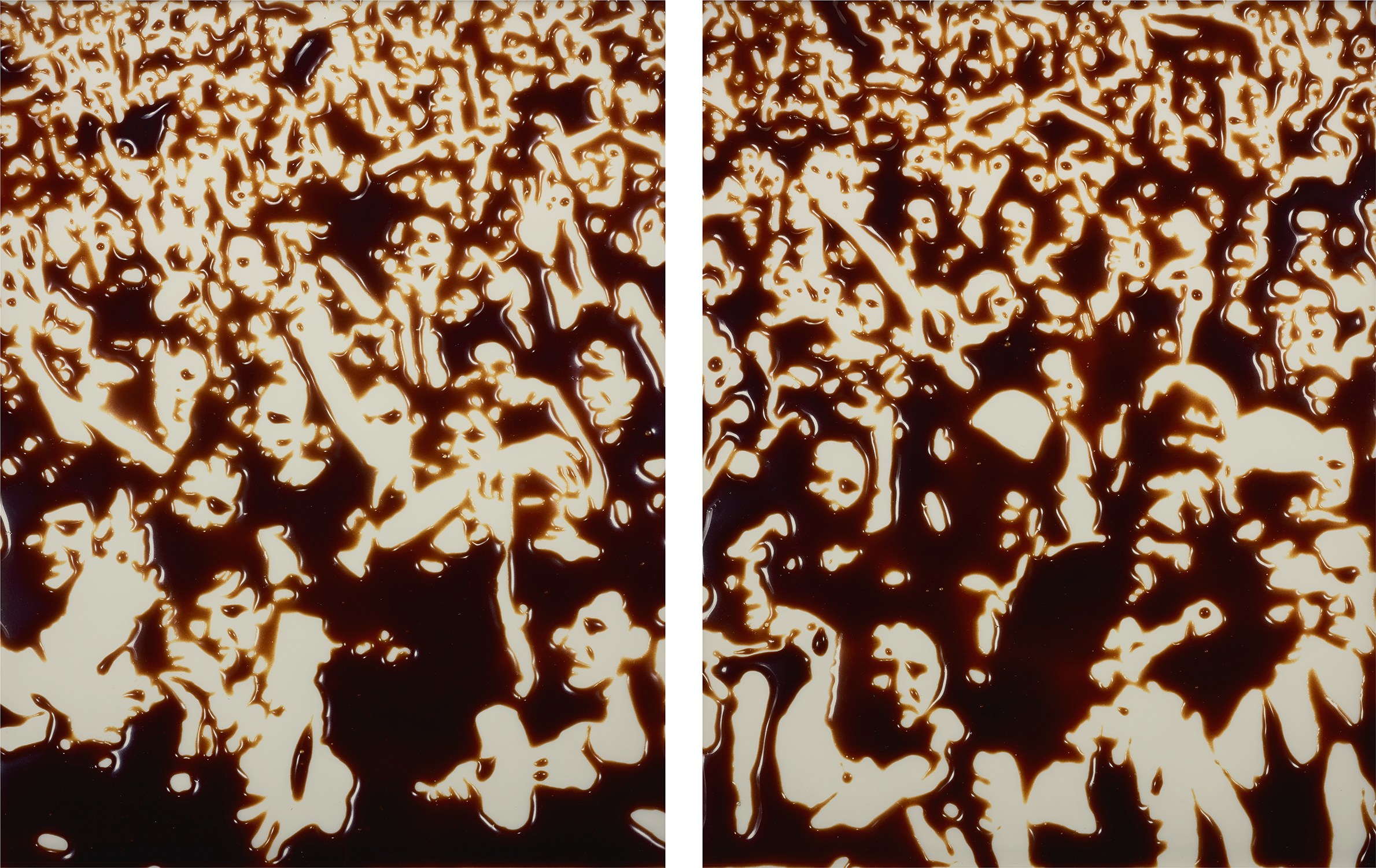 Vik Muniz — Mass from Pictures of Chocolate