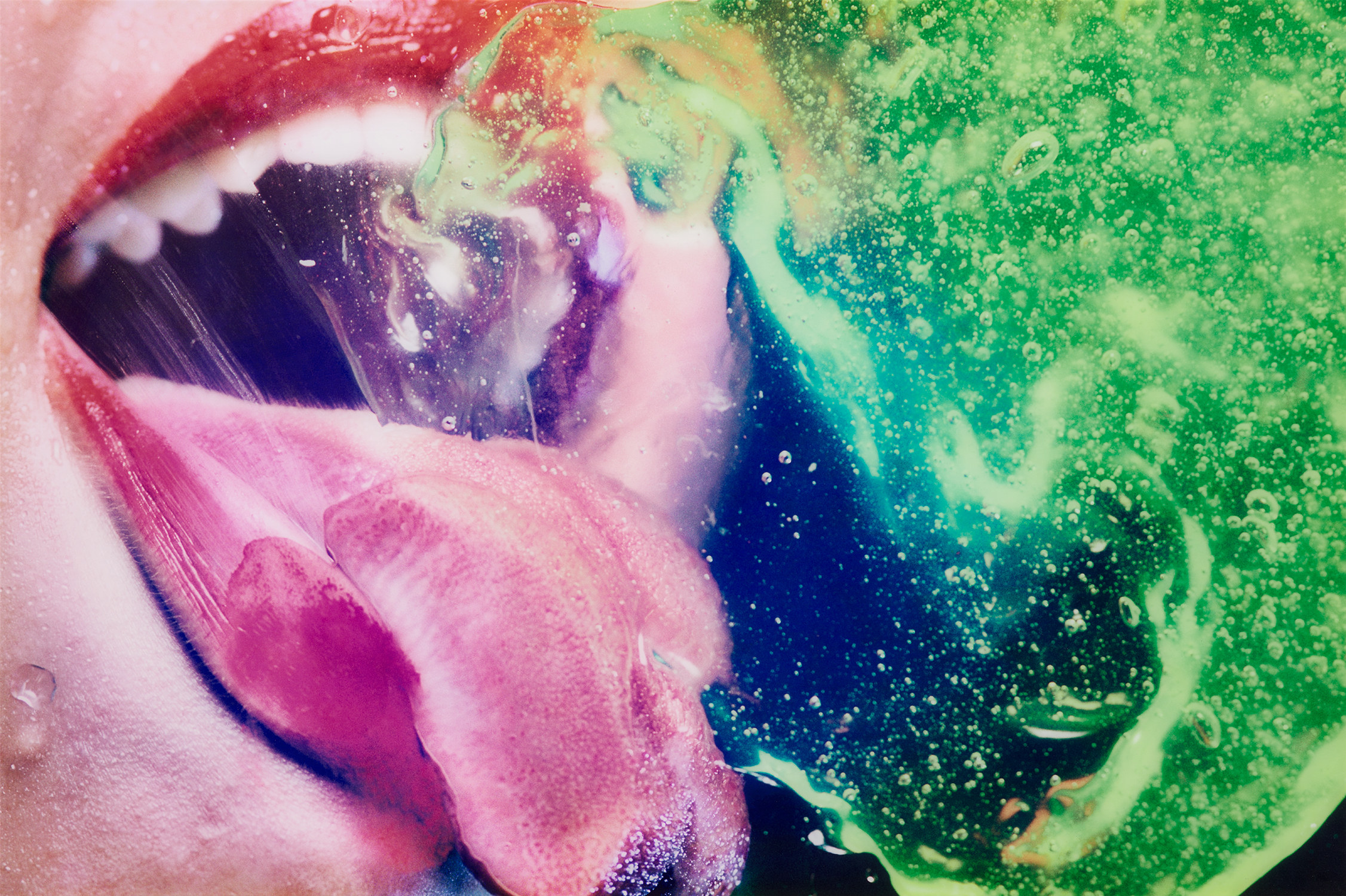 Marilyn Minter — Chewing Green