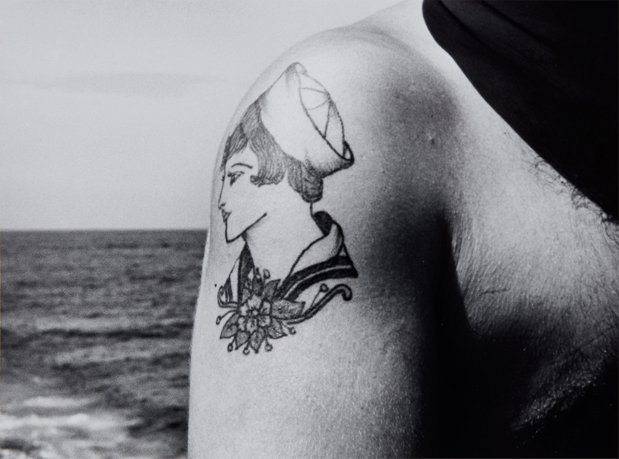John Gutmann — Sailor Girl Tattoo