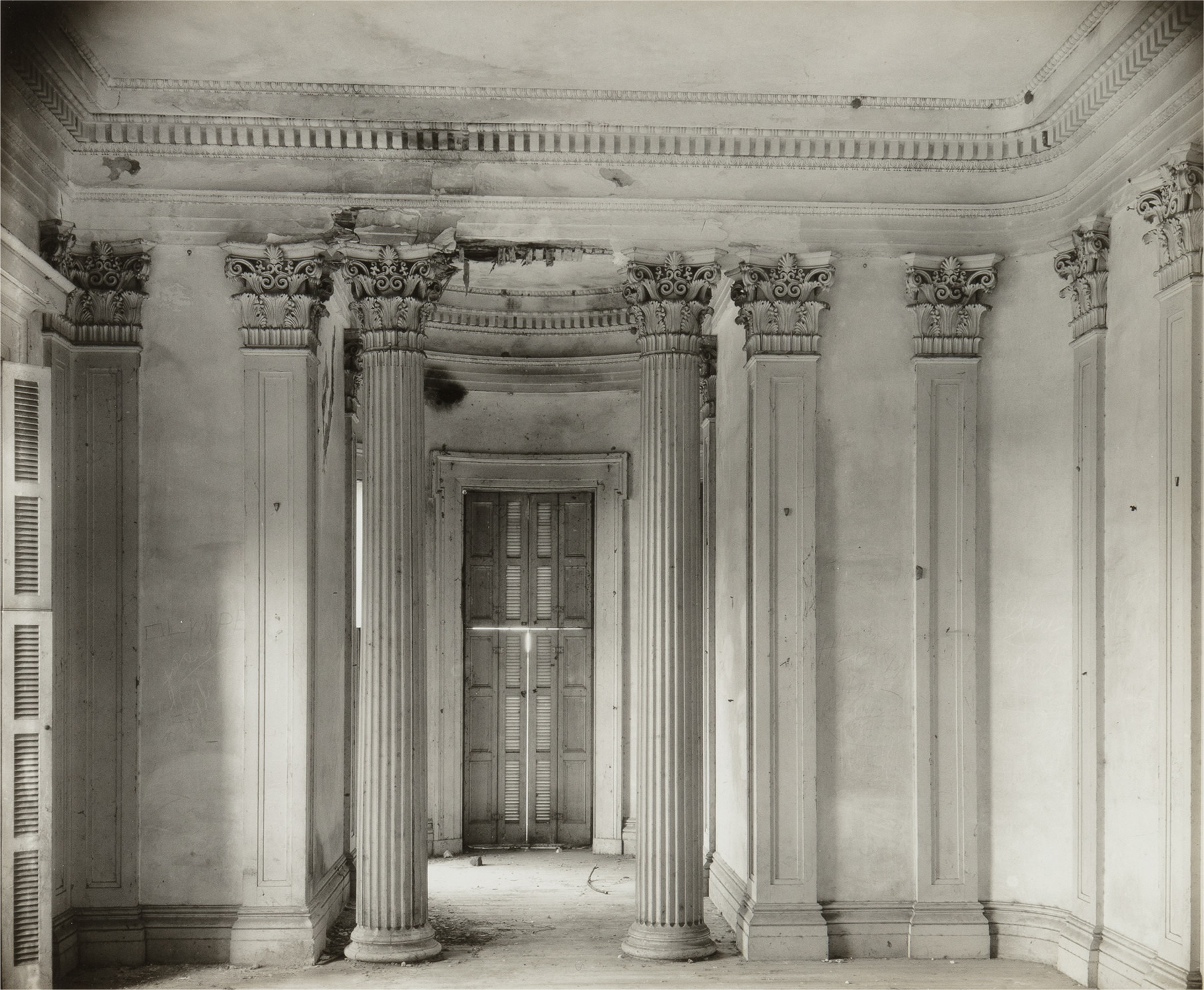 Walker Evans — Breakfast Room, Belle Grove Plantation, White Chapel, Louisiana
