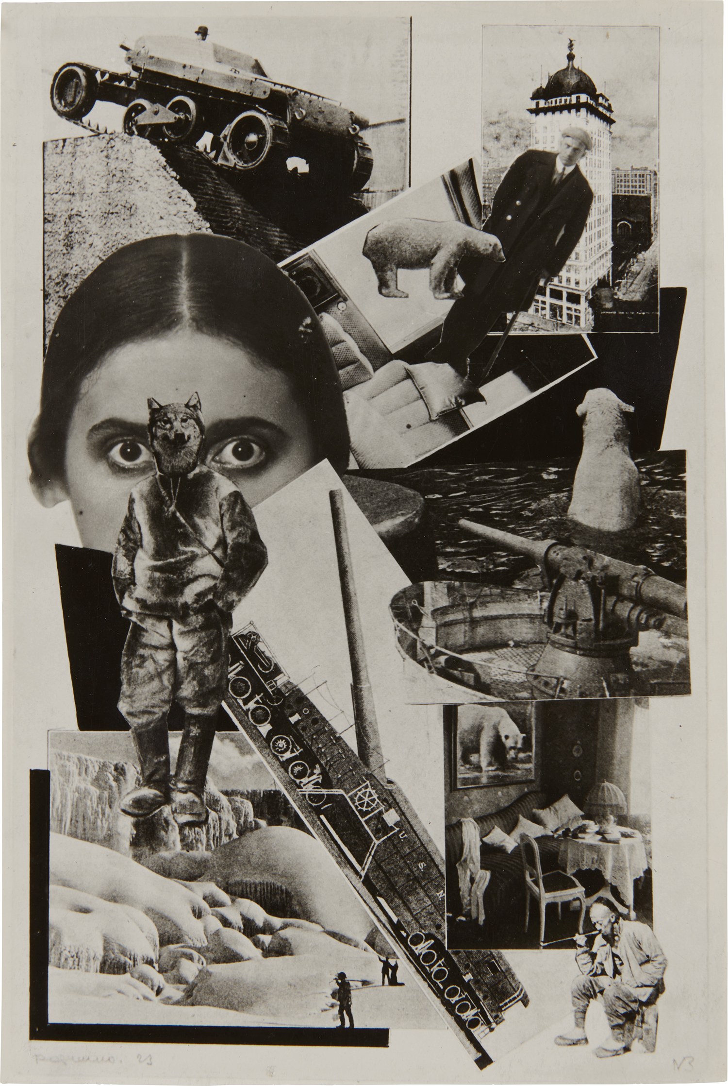 Illustration from Vladimir Mayakovsky's 'Pro Eto. Et I mne'