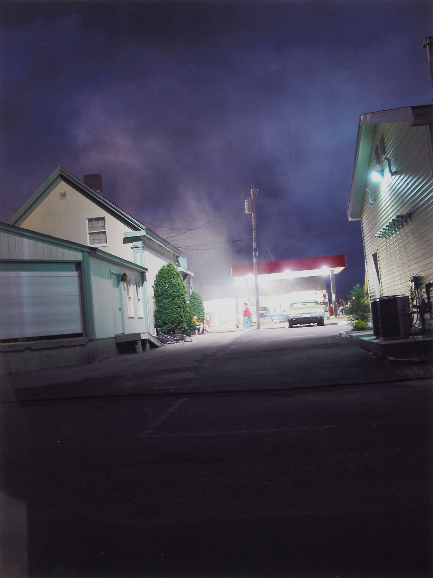 Gregory Crewdson — Production Still (gas station)