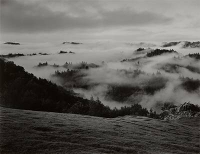 Clearing Storm, Sonoma County Hills, California