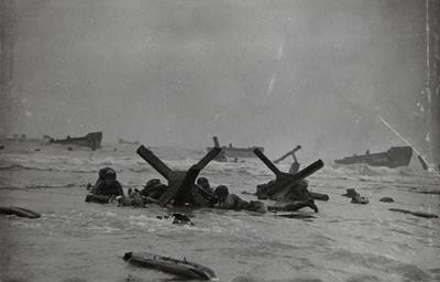 D-Day Landing, Omaha Beach, Normandy