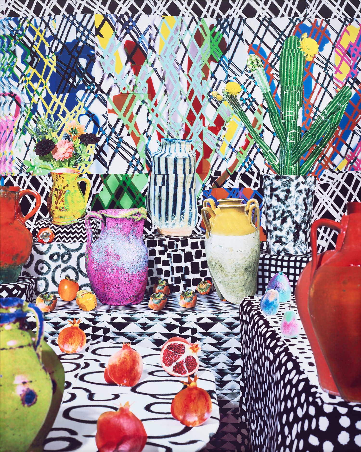 Pomegranates and Persimmons