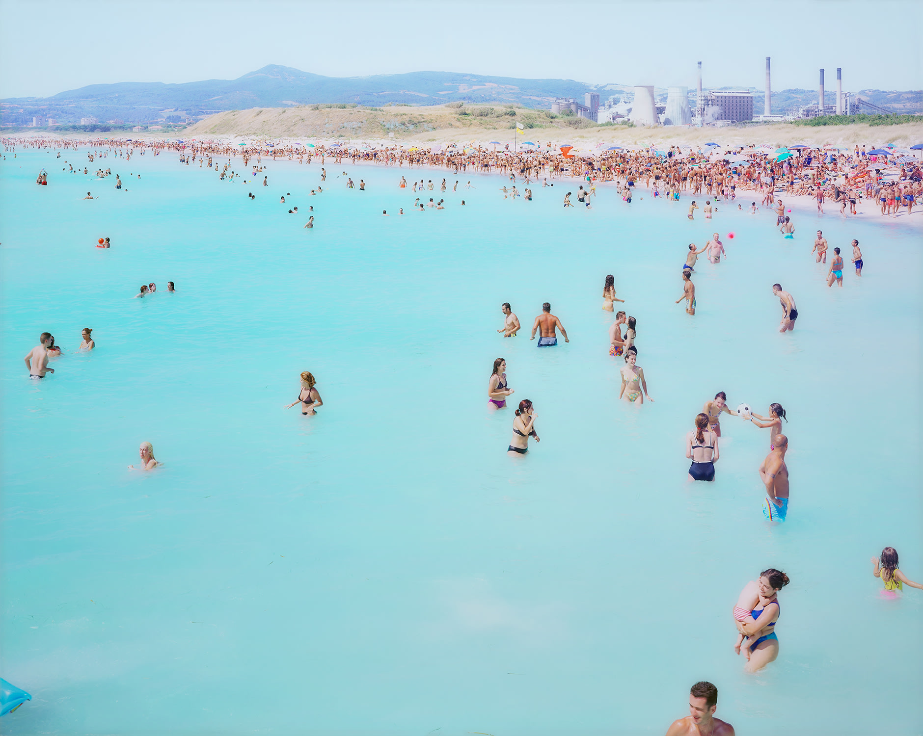 Massimo Vitali — Rosignano Sea 2 #0079