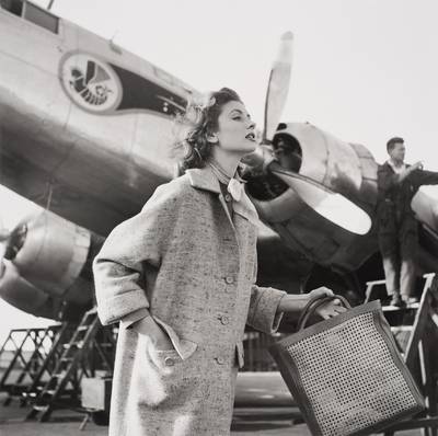 Suzy Parker, Casablanca Airport, Elle