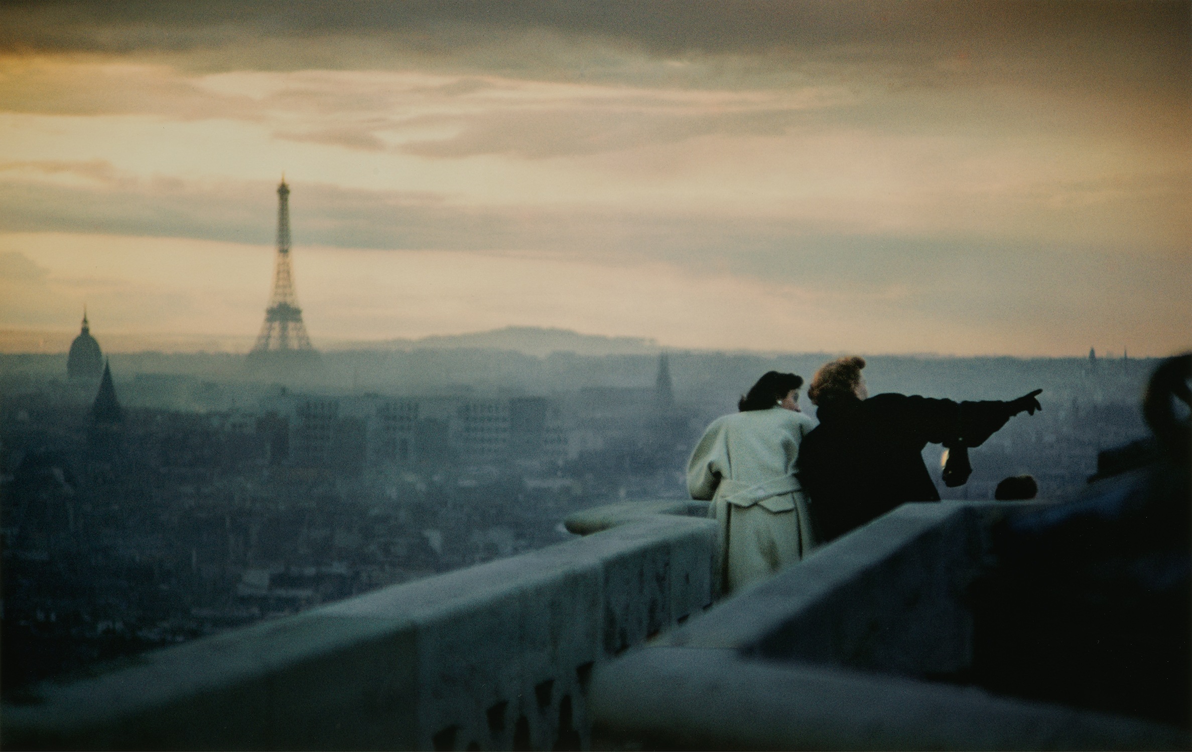 Ernst Haas — View from Notre Dame, Paris