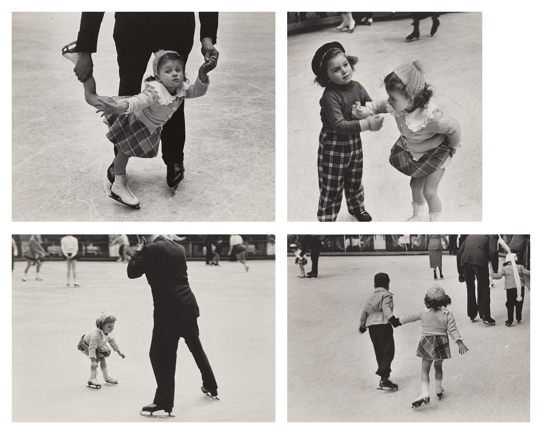 Ruth Orkin — Selected Images of Ice Skaters