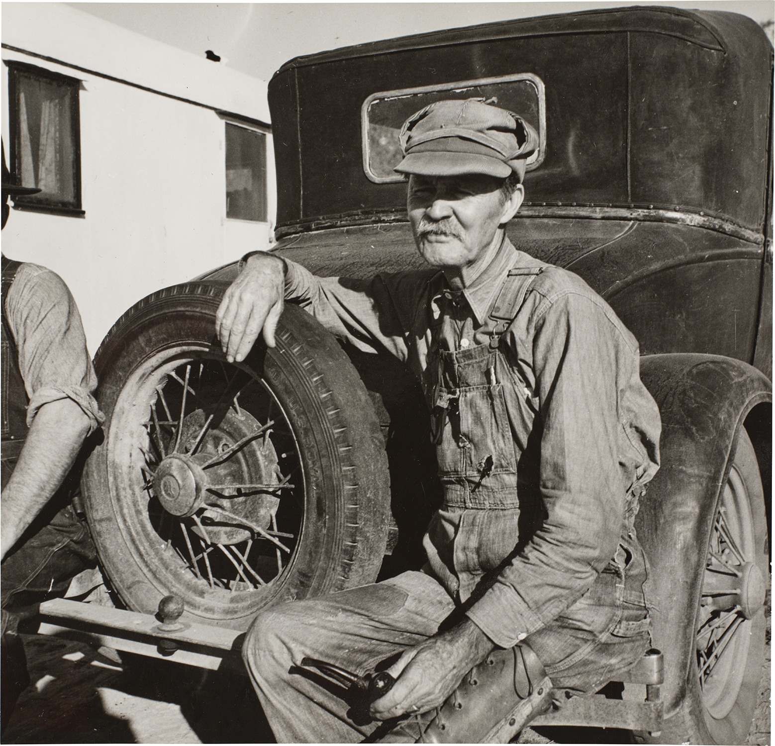 Dorothea Lange — Oklahoman from Chickasha in Potato Pickers' Camp, Kern County, Spring