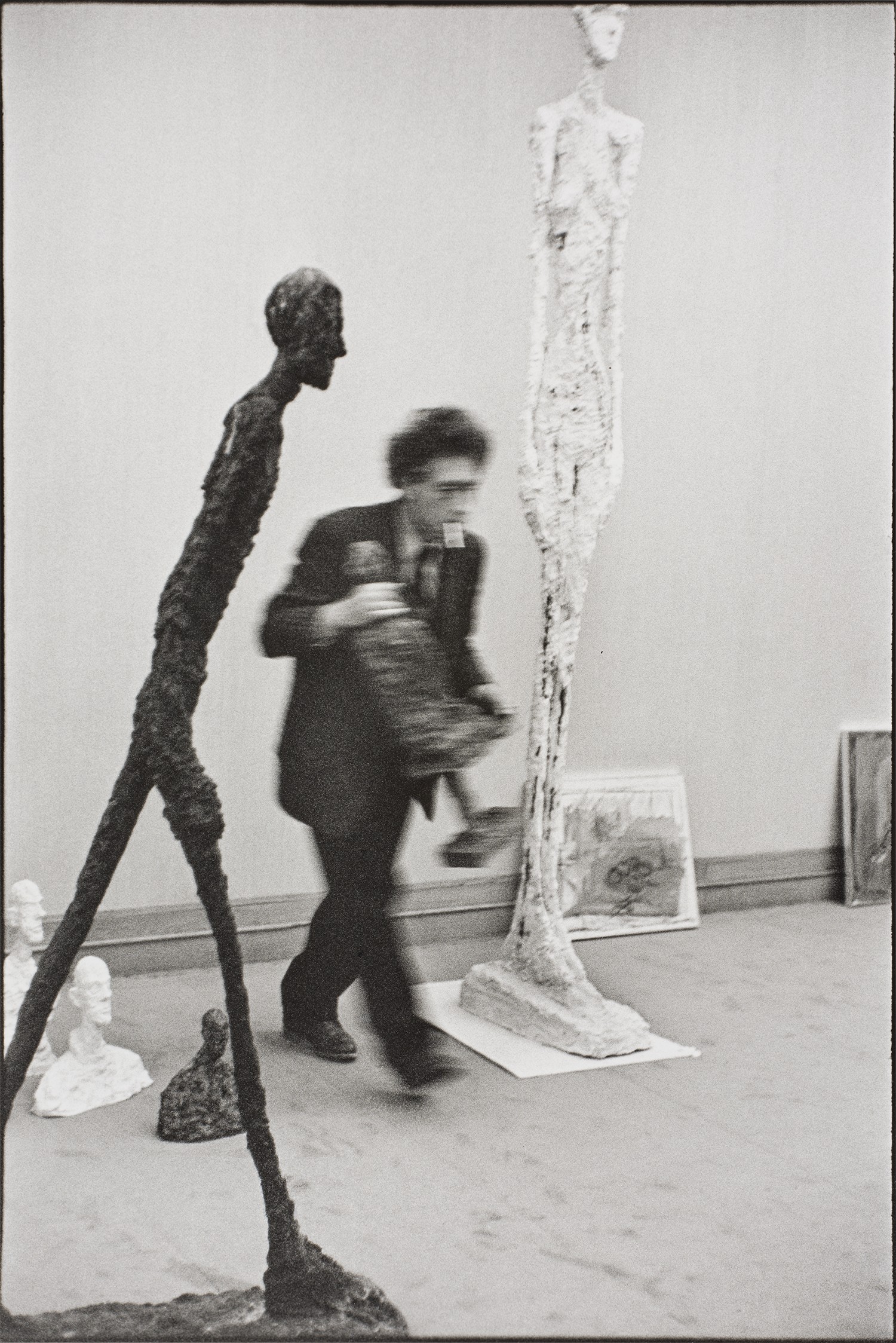 Henri Cartier-Bresson — Alberto Giacometti, Galerie Maeght, Paris