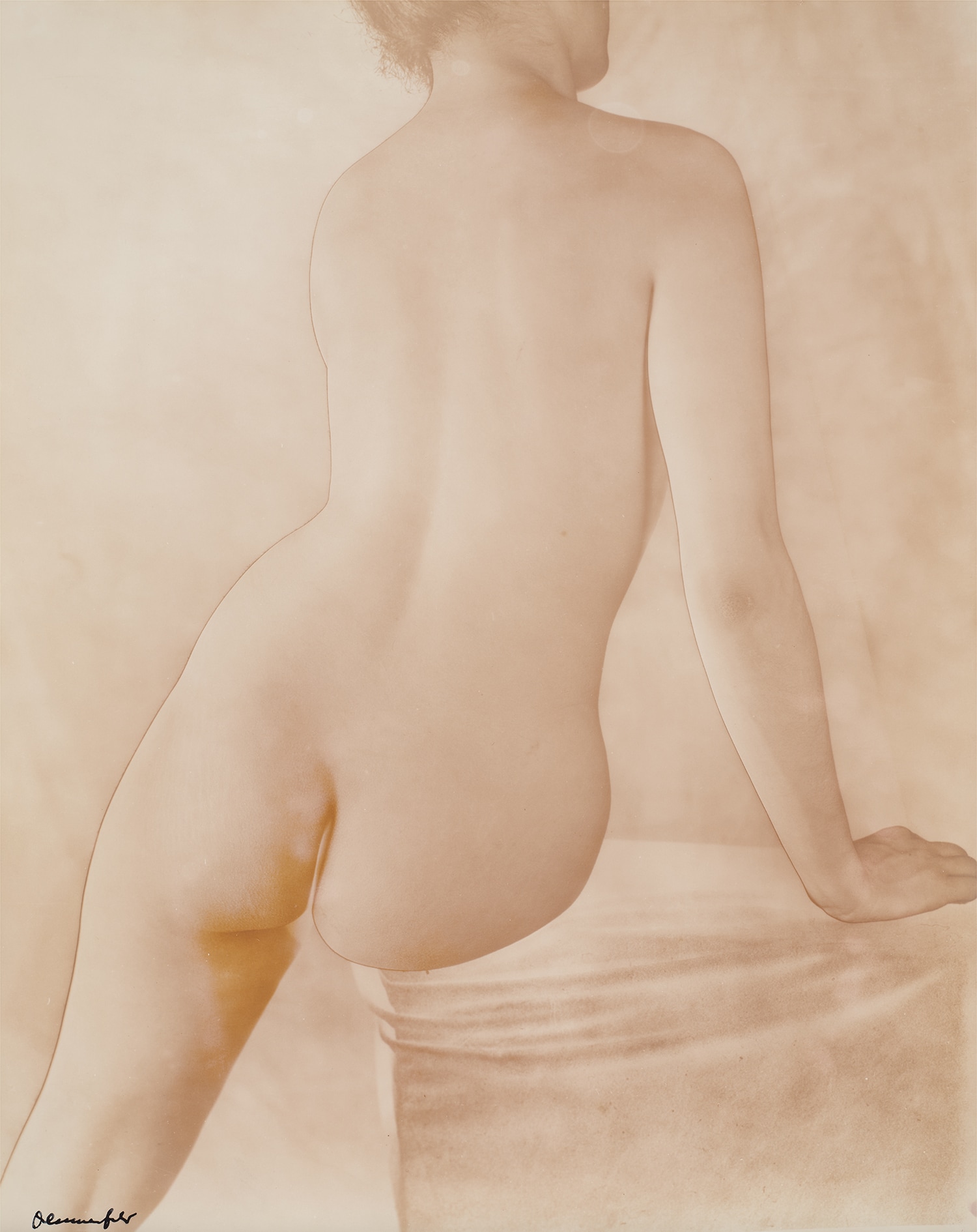 Erwin Blumenfeld — Back, Paris