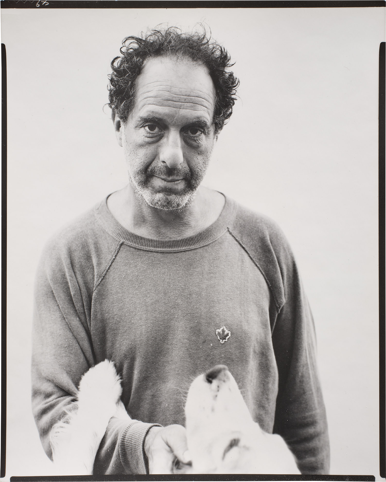Richard Avedon — Robert Frank, photographer, Mabou Mines, Nova Scotia, 7-17-75