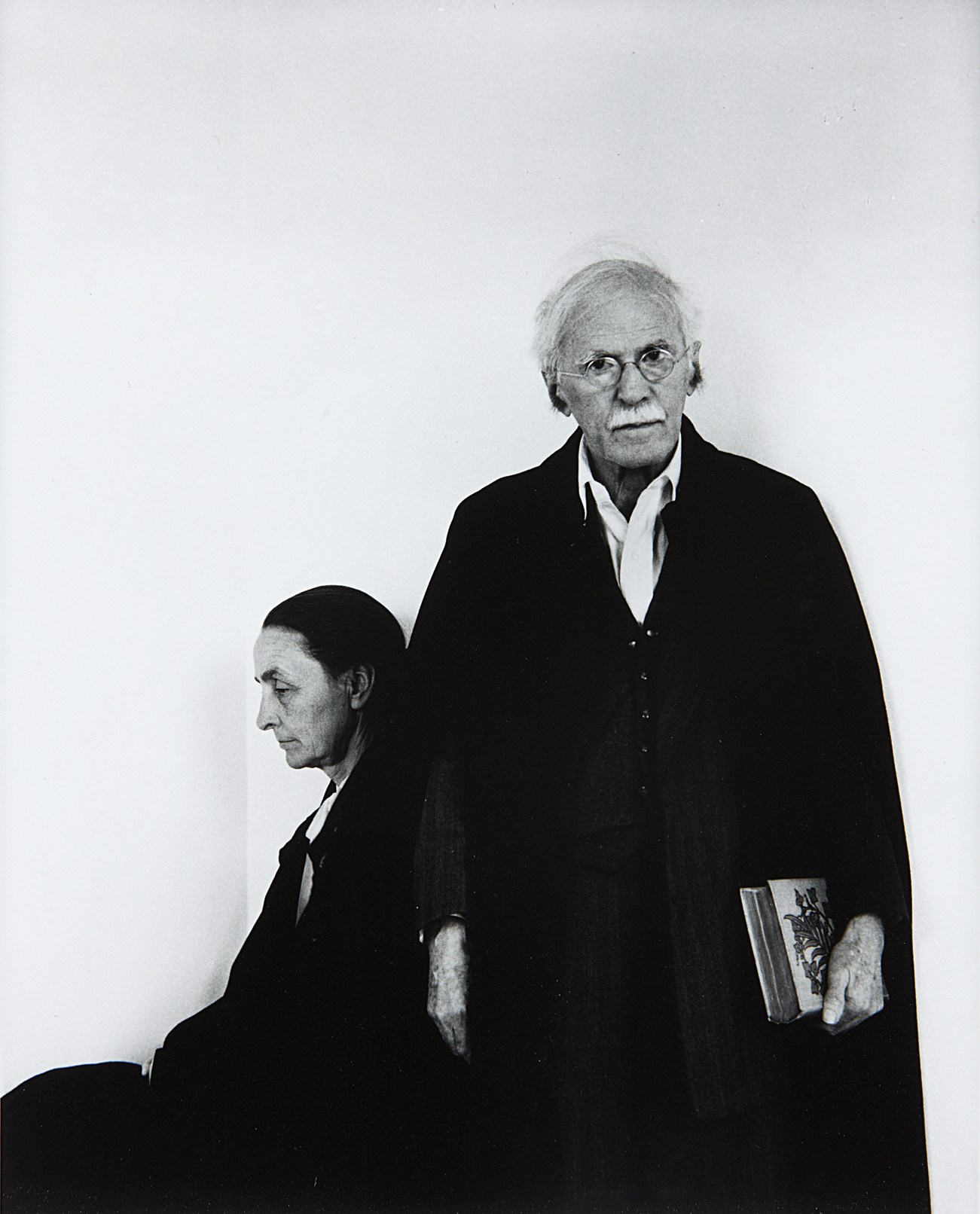 Arnold Newman — Alfred Stieglitz & Georgia O'Keeffe, An American Place
