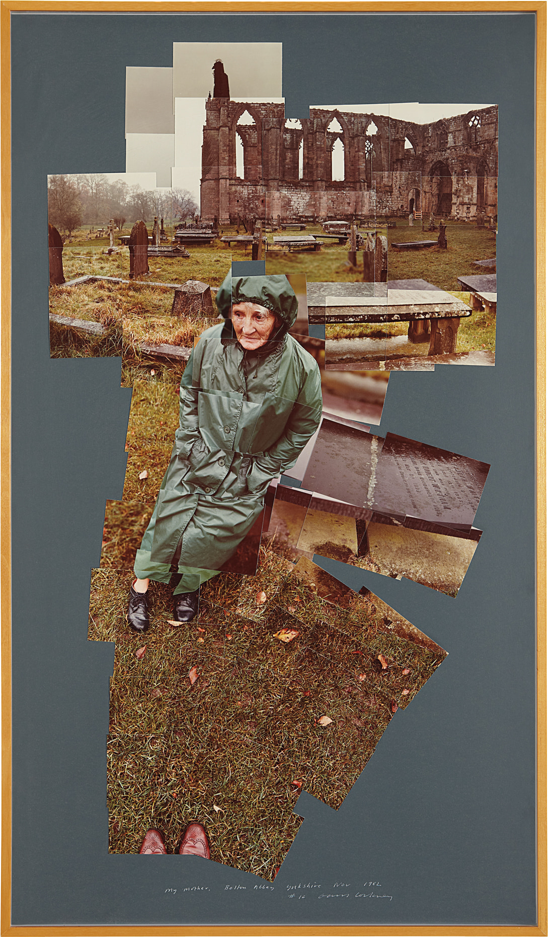 David Hockney — My Mother, Bolton Abbey, Yorkshire, November