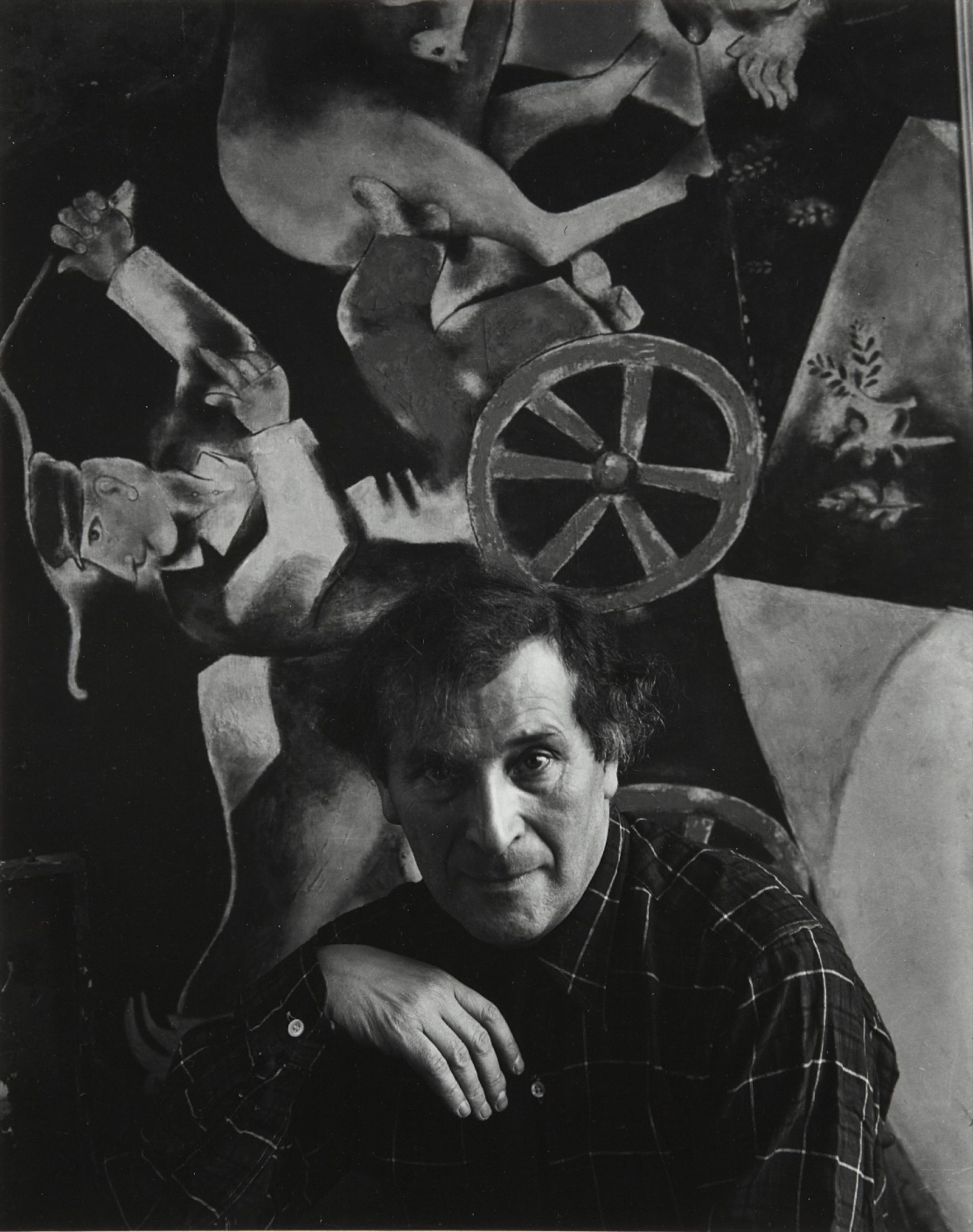 Arnold Newman — Marc Chagall