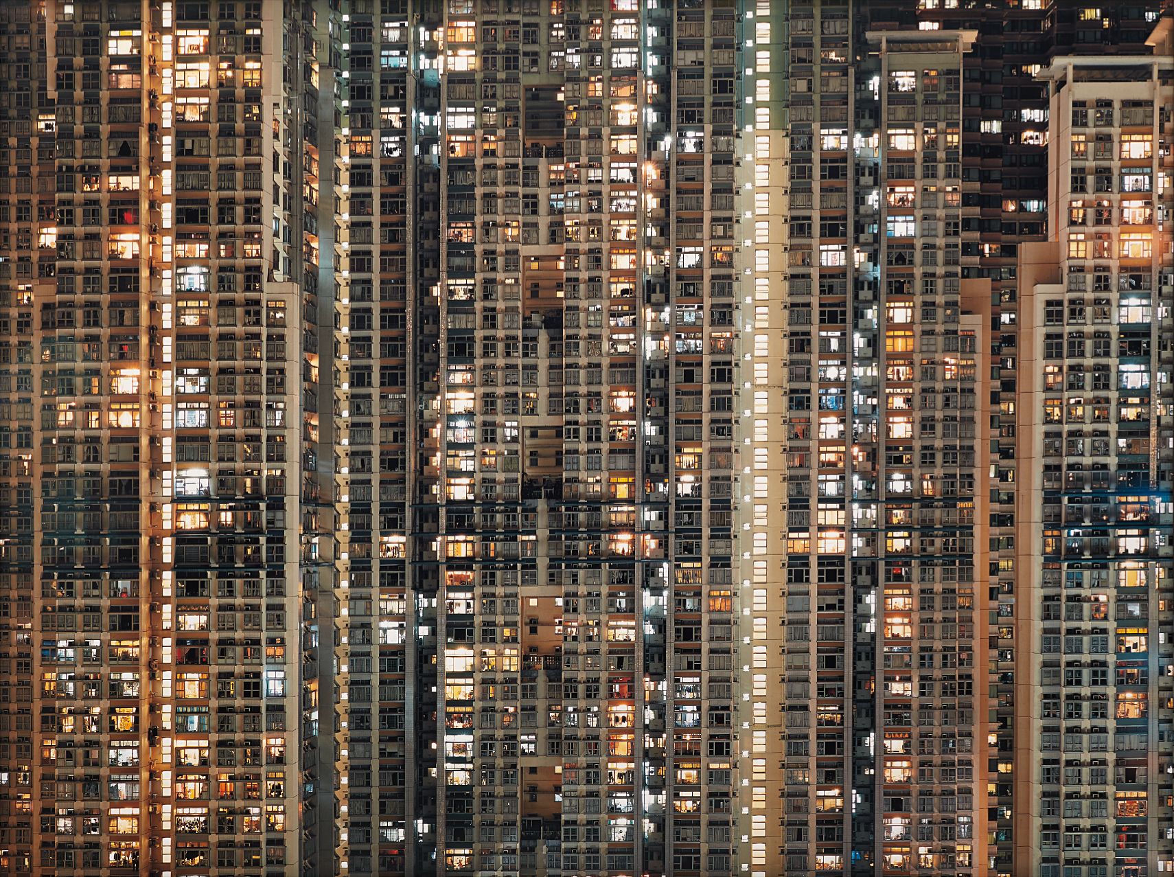 Michael Wolf — Architecture of Density, Night #16