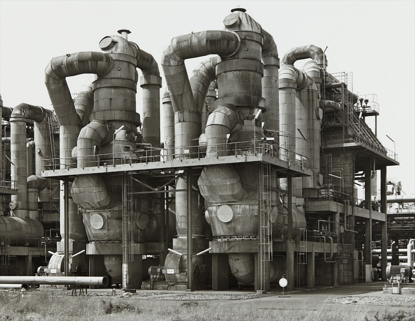 Bernd and Hilla Becher — Chemical Plant, Wesseling near Cologne, Germany