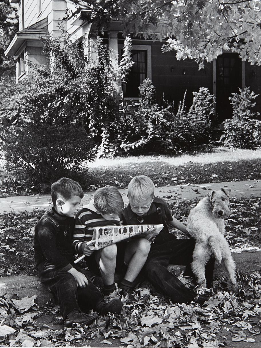 Alfred Eisenstaedt — An American Block, Hamilton, Ohio