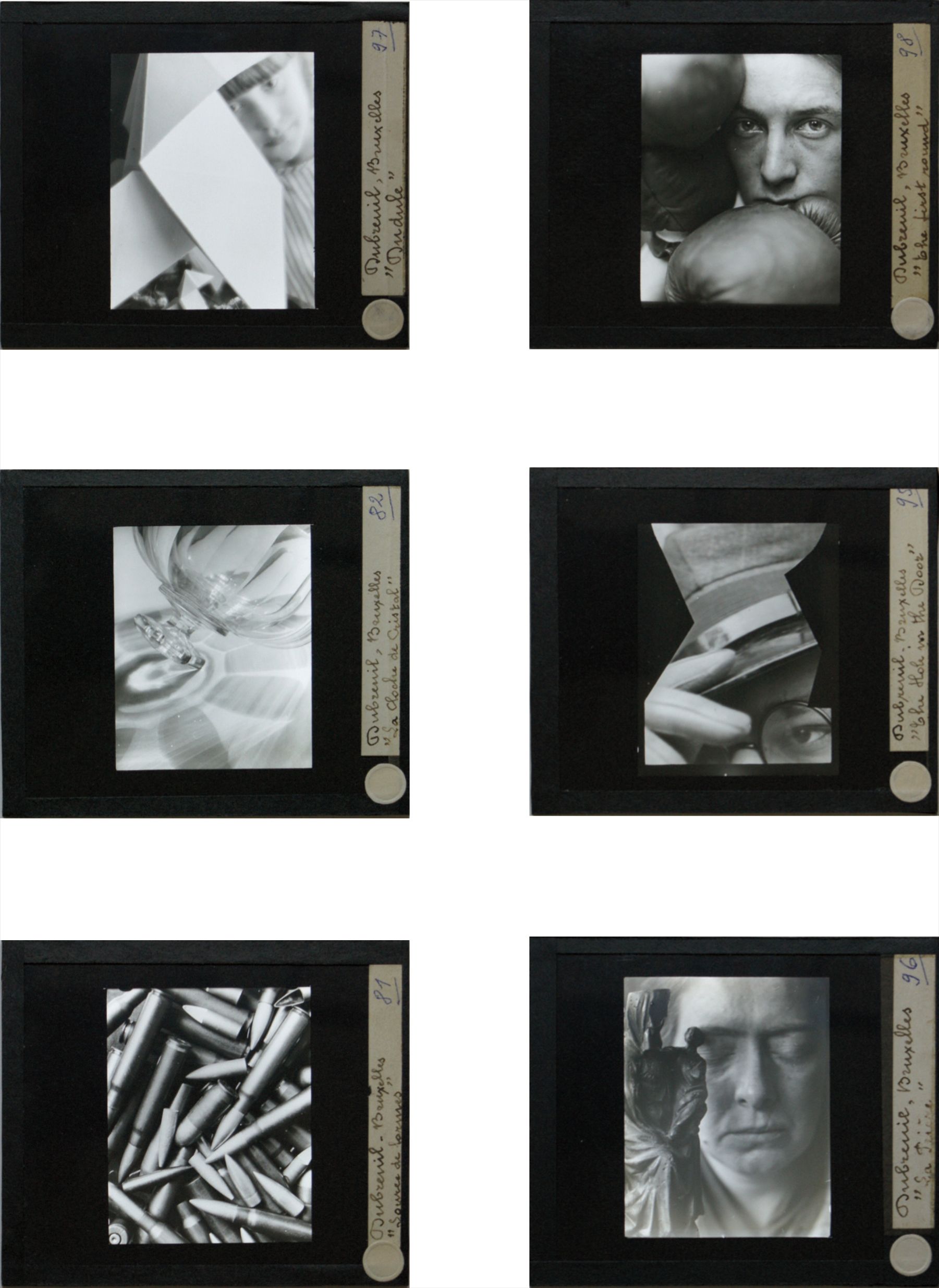 Pierre Dubreuil — A complete set of the artist's known diapositives