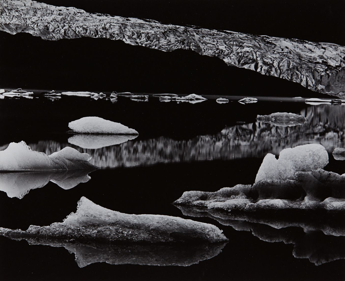 Brett Weston — Mendenhall Glacier, Alaska