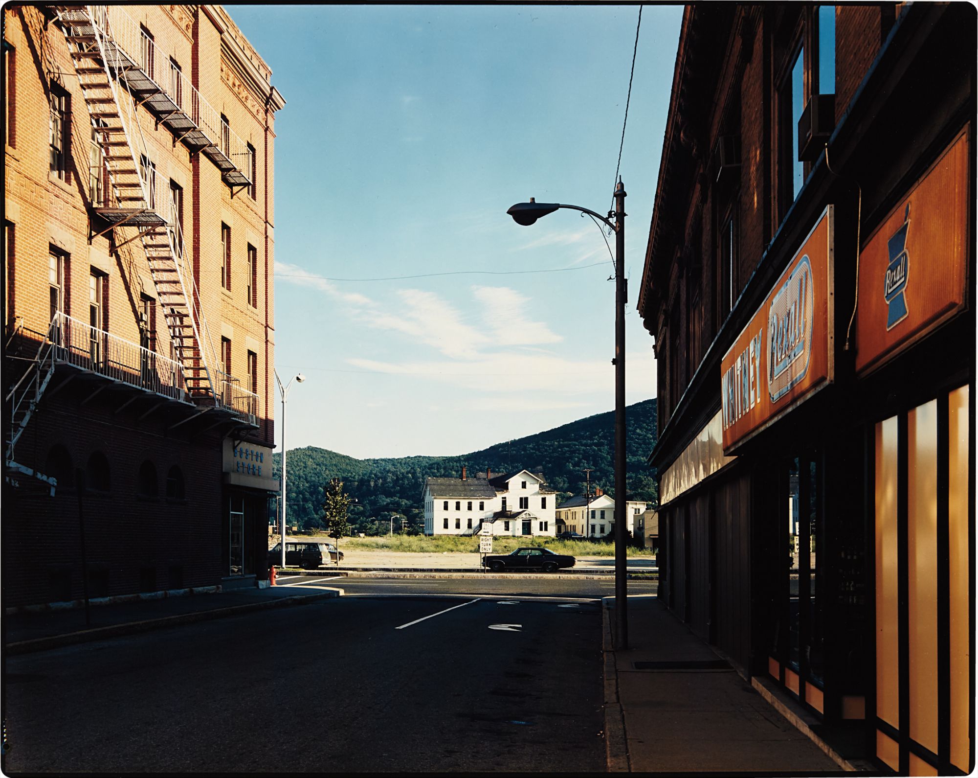 Stephen Shore — Holden Street, North Adams, Massachusetts, July 13, 1974