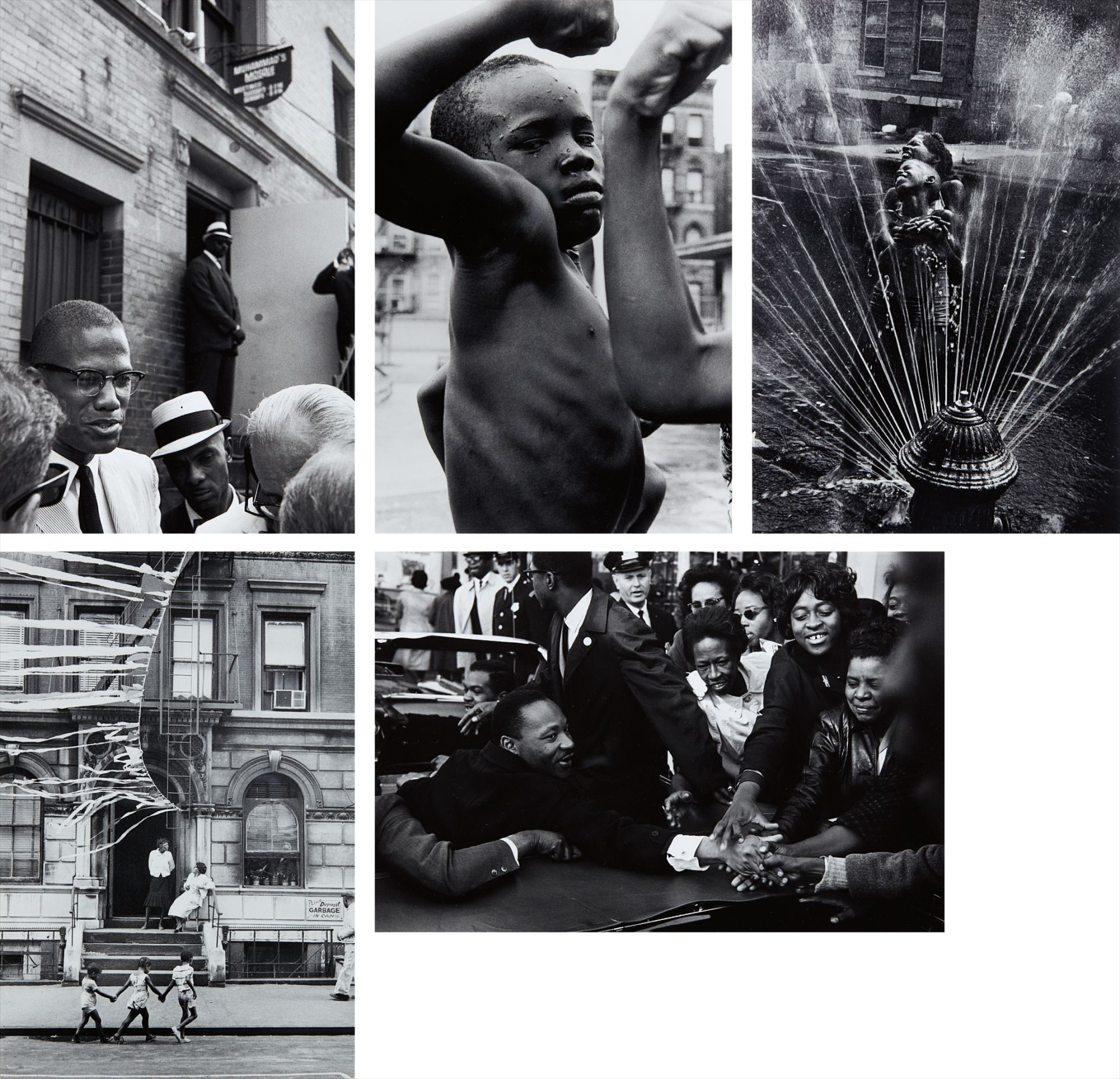Selected images from Black in White America