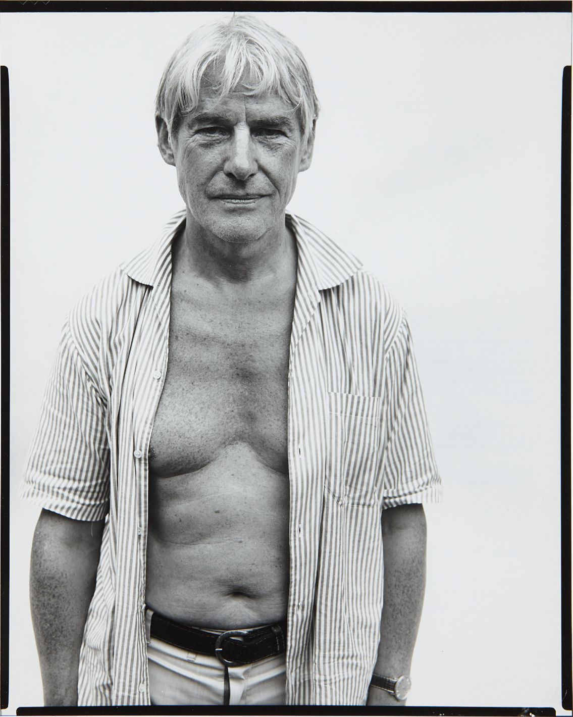 Richard Avedon — Willem de Kooning, painter, Springs, Long Island, August 18, 1969