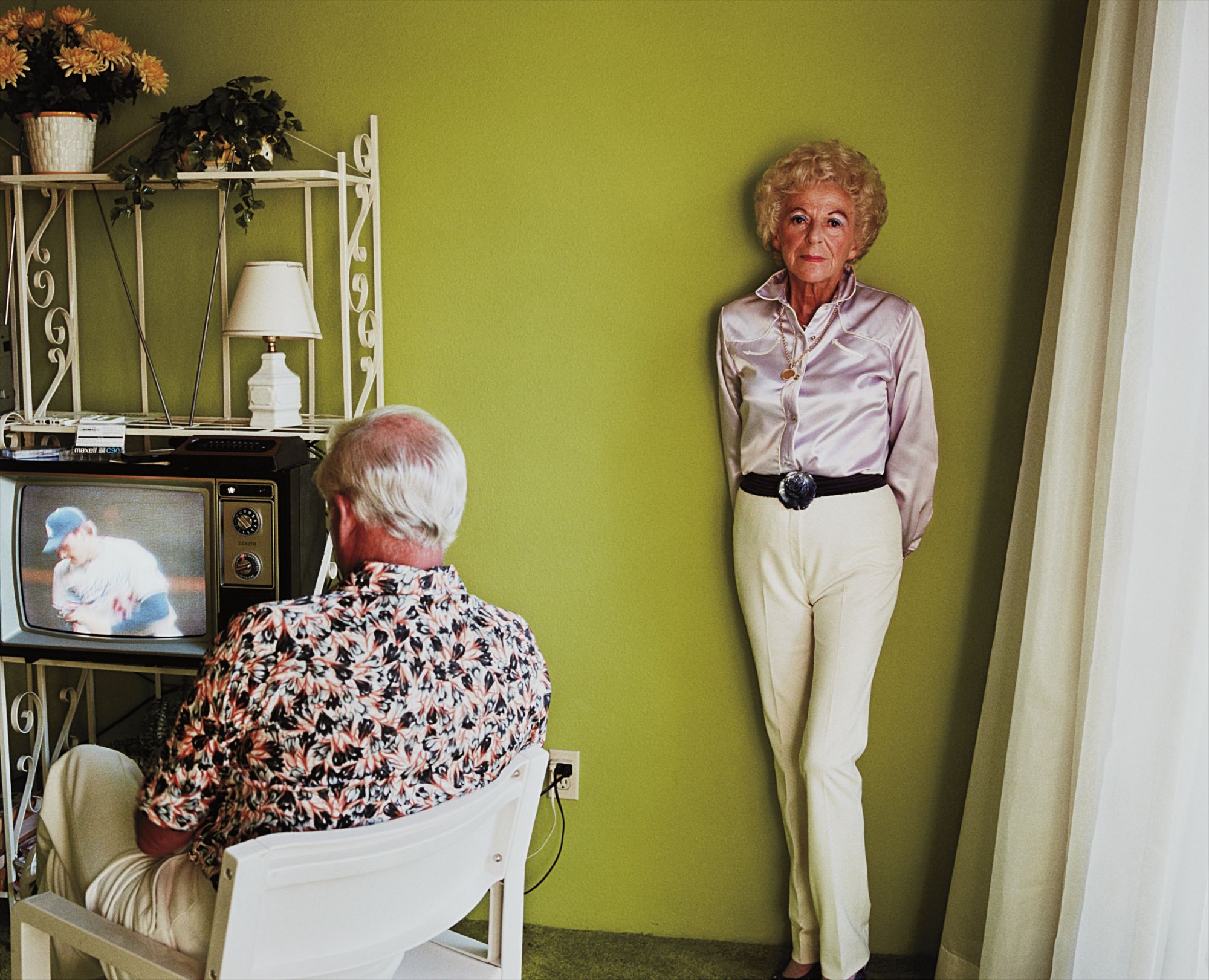 Larry Sultan — My Mother Posing for Me from Pictures of Home