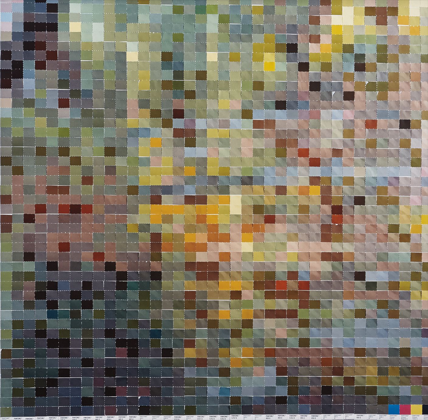 Vik Muniz — Giverny 2, after Monet #2 from Pictures of Color