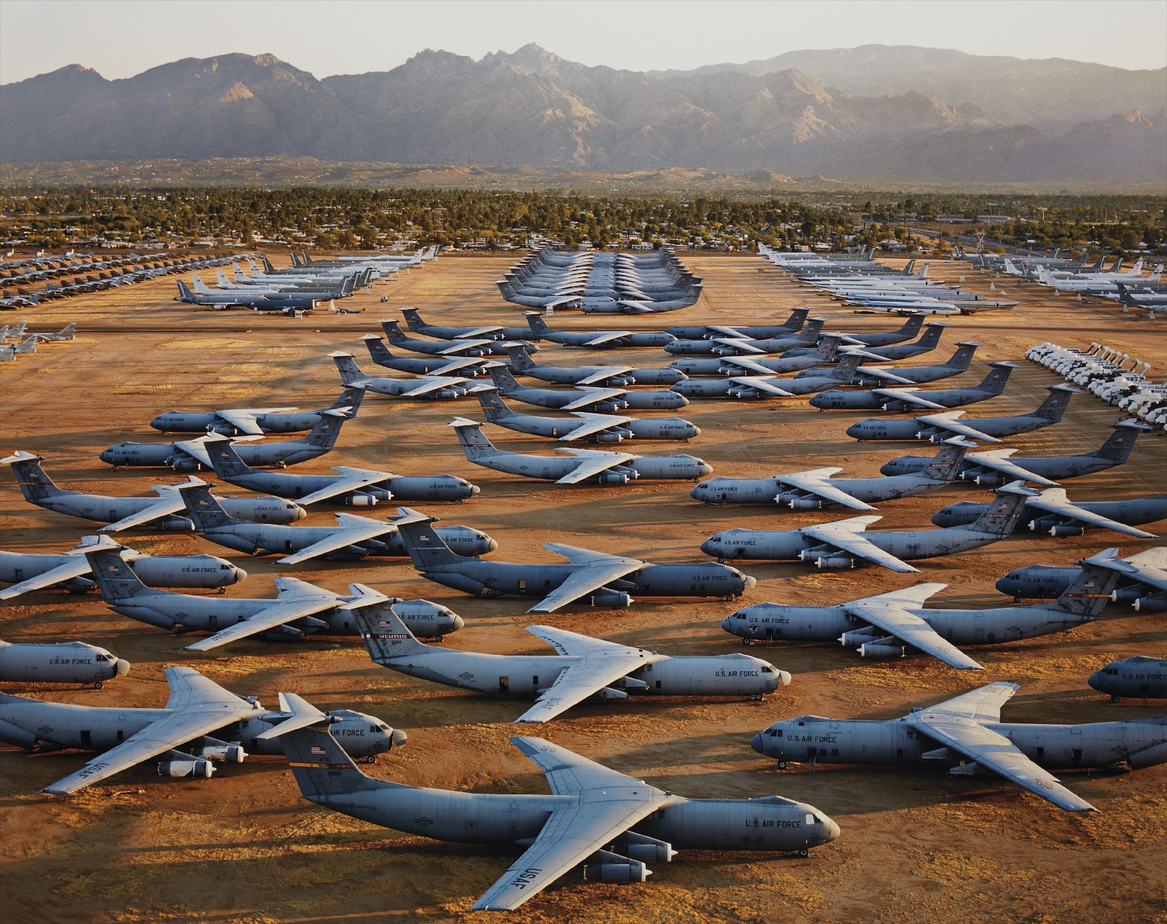 Edward Burtynsky — AMARC #5, Davis-Monthan AFB, Tuscon Arizona